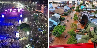 Enchentes que causam nojo e solidariedade