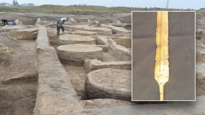 Arqueólogos encontram espada de 3.200 anos da época de Moisés