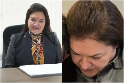 O cabelo pintado de Debora Miranda