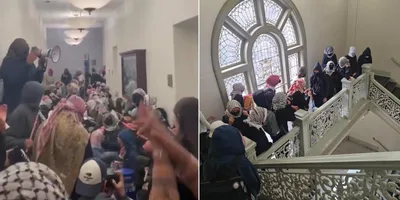Estudantes pró-Palestina invadem universidade e impedem judeus de assistirem aula nos EUA