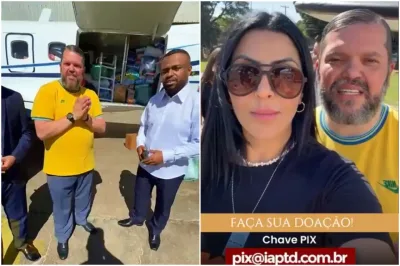 Ap. Agenor Duque envia 1 tonelada de donativos para o Rio Grande do Sul