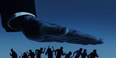 Um povo debaixo de opressão política