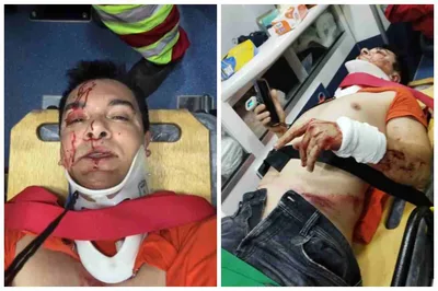 Urgente! Regis Danese sofre grave acidente de carro