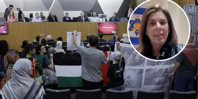 Homenagem a major brasileiro do Exército de Israel é alvo de protestos na Assembleia de MG