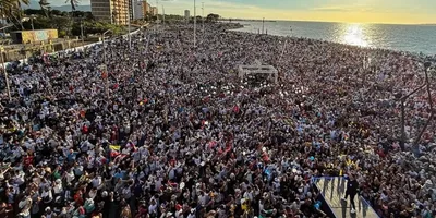 Marcha para Jesus reúne milhões de cristãos em ruas da Venezuela