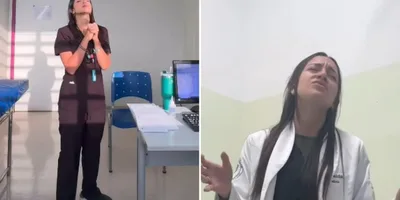 Médica prepara seu consultório orando por pacientes: \"Convido o Espírito Santo\"