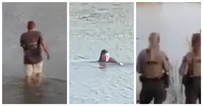 Lago: homem orou a Deus enquanto impedia mulher de se afogar