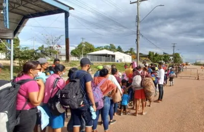 Ditadura da Venezuela força fuga de milhares de pessoas para o Brasil