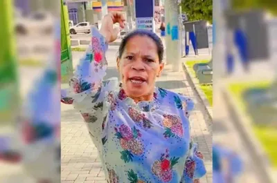 Irmã Mônica comemora redução do preço da gasolina: “Fiz o L pra isso”