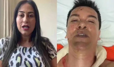 Esposa de Regis Danese nega que cantor esteja em estado grave