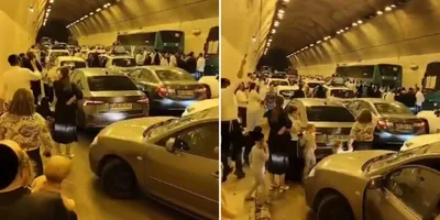Durante ataque em Israel, pessoas se abrigam em túnel e cantam: \"Deus sempre me amou\"