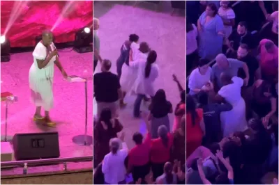 Pastora Sandra Alves passa mal durante culto em São Paulo