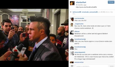 Vitor Belfort: "Eu vivo uma vida de relacionamento com Deus"