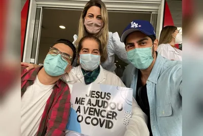 Sara Nemer recebe alta após 7 meses de internação por Covid-19: "Milagre do Senhor"