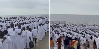 Mais de 3 mil pessoas são batizadas em praia de Moçambique: “Dia histórico”