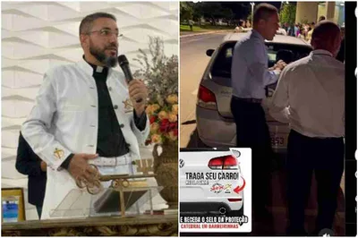 Consagração de carros e distribuição de adesivos "ungido" por pastor gera polêmica na web