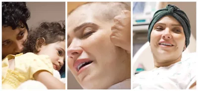 Camila Campos louva ao raspar os cabelos para tratar o câncer