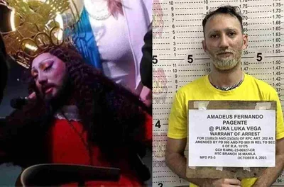 Polícia prende drag queen que se vestiu de Jesus e fez oração