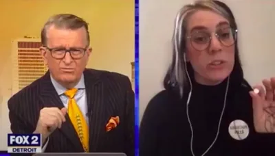 Feminista toma pílula do aborto na televisão, ao vivo