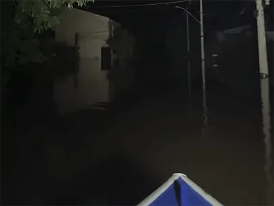 Resgate ouve adoração em casa alagada no Rio Grande do Sul