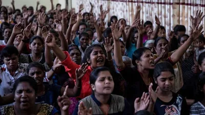 Sri Lanka: cristãos atacados fazem culto e cantam para Jesus por 1 hora