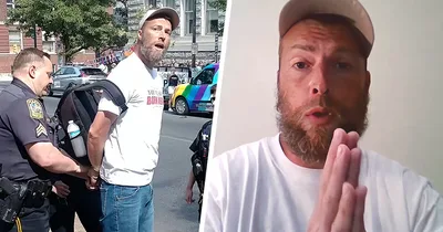 Pregador de rua é preso menos de um minuto em manifestação LGBT