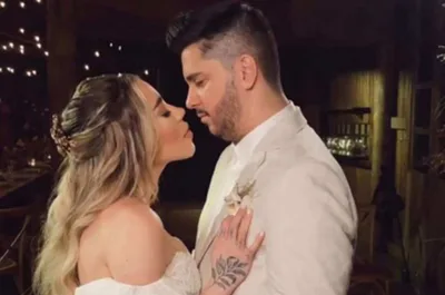 Ex-Casa Worship, Julliany Souza e Léo Brandão se casam em São Paulo