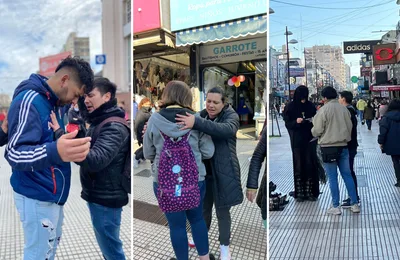 Mais de 200 pessoas se entregam a Jesus nas ruas da Argentina