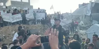 Centenas de palestinos protestam contra o Hamas em Gaza: \"Queremos o fim da guerra\"