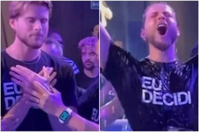 Ex-BBB Daniel Lenhardt é batizado e diz que não vai abrir mão de ser gay