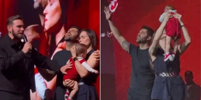 Nadja Haddad apresenta filho na igreja após sobreviver a complicações: \"Ele é um milagre\"