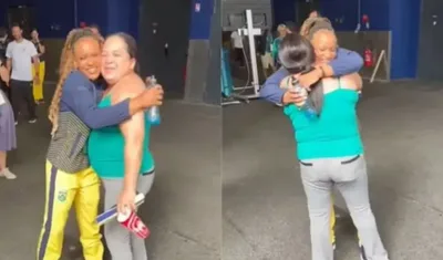 Mãe de Rebeca Andrade diz que orou pela filha de madrugada