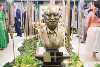 O busto do pastor José Wellington que “dividiu” a Assembleia de Deus
