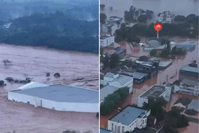 Pastor diz que Assembleia de Deus foi totalmente coberta pelas águas no RS