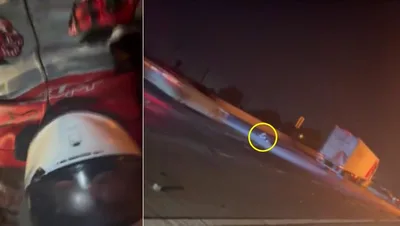 Homem se arrisca para salvar motociclista em acidente: ‘Deus queria que ele vivesse’