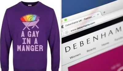 Após boicote cristão, rede de lojas remove peça com estampa "gay na manjedoura"
