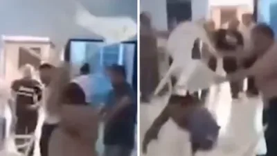 Pastor se descontrola e joga cadeiras nos fiéis durante culto