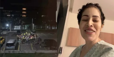 Cristã com câncer recebe serenata de louvor no hospital: \"Minha janela virou altar\"