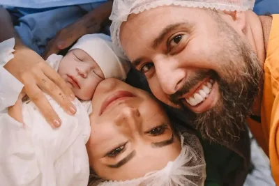 Nasce Efraim, primeiro filho da influenciadora Fabiola Melo