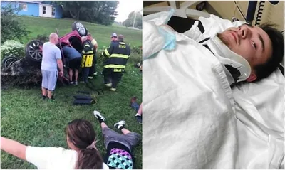 Com oração da mãe, jovem sobrevive a gravíssimo acidente: "Milagre"