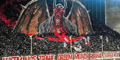 Torcida de time da Alemanha encena ritual satânico, invoca Lúcifer e gera críticas