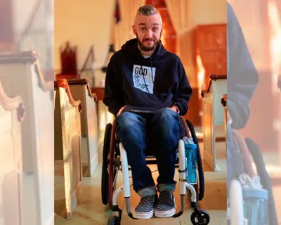 Homem se volta para Deus ao ficar tetraplégico e vira pastor: “Ele nunca falha”