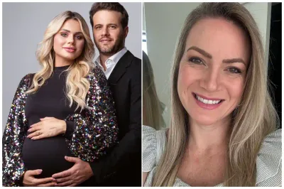 Um dia após Naiane dar à luz, Luana Câmara fala em engravidar