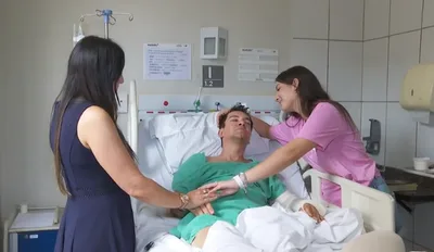 Rápida recuperação de Regis Danese surpreende médicos