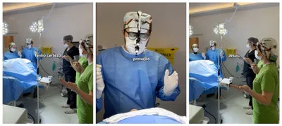 Cirurgias e orações: médico viraliza por clamor em procedimentos