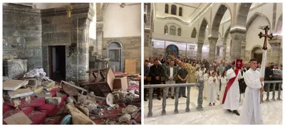 Iraque: cristãos retomam culto em igreja destruída pelo Estado Islâmico