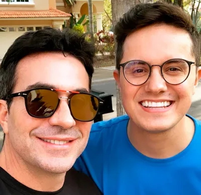 Deive Leonardo é criticado por Malafaia por foto com padre Fabio de Melo