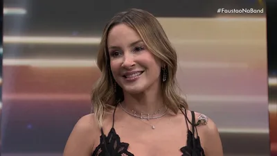 "Sou crente; queria muito Jesus", diz Claudia Leite no Faustão