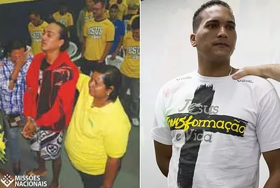 Drogado entra acorrentado em culto, mas é impactado pelo amor de Deus