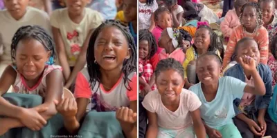Crianças da África emocionam ao louvar com devoção: \"Nível de adoração raro\"